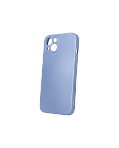 Soft TPU Silicone Case Metallic Light Blue (iPhone 13)