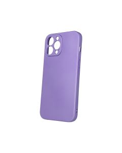 Soft TPU Silicone Case Metallic Violet (iPhone 13 Pro Max)