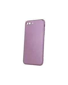 Soft TPU Silicone Case Metallic Pink (iPhone 7 Plus / 8 Plus)