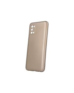 Soft TPU Silicone Case Metallic Gold (Samsung Galaxy A03s)