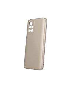 Soft TPU Silicone Case Metallic Gold (Xiaomi Redmi 10)
