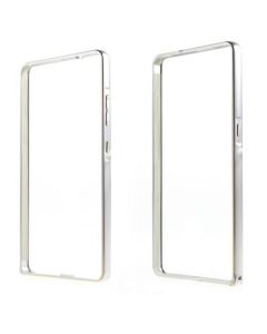 Aluminum VIP Metal Bumper Case Anti-Knock Frame - Silver (Huawei Honor 7)