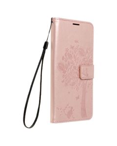 Forcell MEZZO Smart Book Case με Δυνατότητα Stand Θήκη Πορτοφόλι Rose Gold Tree (Samsung Galaxy A55 5G)
