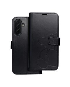 Forcell MEZZO Smart Book Case με Δυνατότητα Stand Θήκη Πορτοφόλι Black Teddy Bear (Samsung Galaxy A36 5G) - MT79412