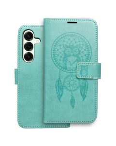 Forcell MEZZO Smart Book Case με Δυνατότητα Stand Θήκη Πορτοφόλι Green Dreamcatcher (Samsung Galaxy S25 Plus) - MT79445