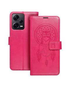 Forcell MEZZO Smart Book Case με Δυνατότητα Stand Θήκη Πορτοφόλι Magenta Dreamcatcher (Xiaomi Redmi Note 12 5G / Poco X5 5G)