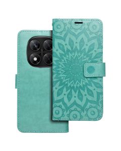 Forcell MEZZO Smart Book Case με Δυνατότητα Stand Θήκη Πορτοφόλι Green Mandala (Xiaomi Redmi Note 14 Pro 5G / Pro Plus 5G / Poco X7 5G) - MT79425