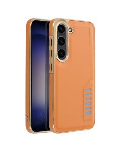 Milano PU Leather Back Cover Case - Brown (Samsung Galaxy A55 5G)