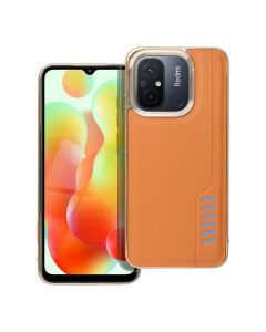 Milano PU Leather Back Cover Case - Brown (Xiaomi Redmi 12C)