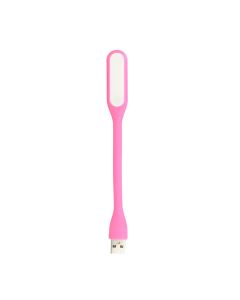 Mini USB Reading Led Light Φακός Διαβάσματος (Laptop, Notebook, Power Bank) - Pink