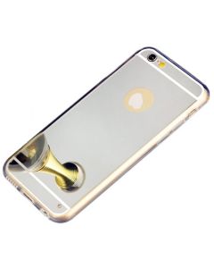 Forcell Mirror Slim Fit Gel Case Θήκη Σιλικόνης Silver (iPhone 5 / 5s / SE)