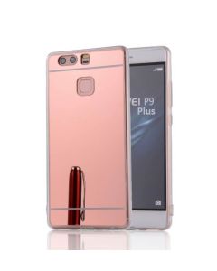 Forcell Mirror Slim Fit Gel Case Θήκη Σιλικόνης - Pink (Huawei P9 Plus)
