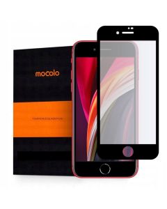 Mocolo Full Glue Full Face Curved Black Αντιχαρακτικό Γυαλί 9H Tempered Glass (iPhone 7 / 8 / SE 2020 / 2022)
