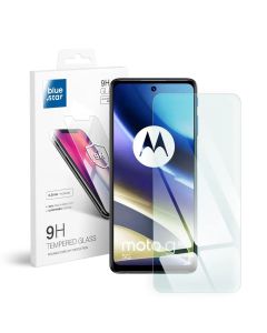 Blue Star Αντιχαρακτικό Γυάλινο Προστατευτικό 9Η Tempered Glass Screen Prοtector (Motorola Moto G51 5G) - MT64347