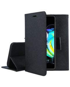 Tel1 Fancy Diary Case Θήκη Πορτοφόλι με δυνατότητα Stand Black (Motorola Moto Edge 20)