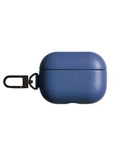 Mujjo Echelon Leather Case (MUJJO-AP-001-BL) Δερμάτινη Θήκη - Blue (Apple AirPods Pro 2)