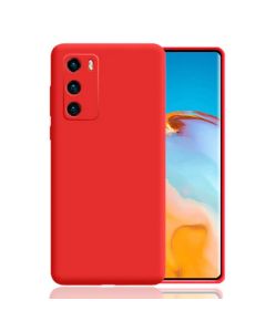 My Colors Original Liquid Silicone Case Θήκη Σιλικόνης Red (Huawei P40 Pro)