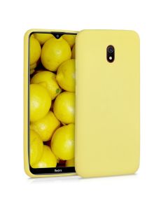 My Colors Original Liquid Silicone Case Θήκη Σιλικόνης Yellow (Xiaomi Redmi 8A)