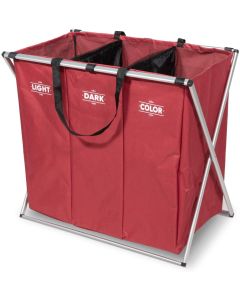 Navaris 3in1 Collapsible Laundry Hamper(46622.13) Πτυσσόμενη Θήκη Πλυντηρίου - Κόκκινο