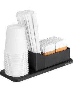 Navaris Coffee Organiser Set for Coffee Accessories (53537.01.01) Βάση Οργάνωσης για Είδη Καφέ - Black