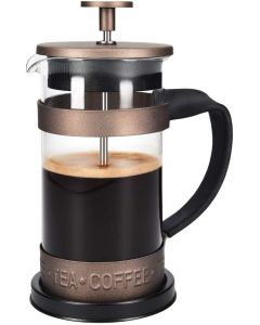 Navaris French Press Coffee Maker with Stainless Steel Filter 350ml (46547.01.01) Γαλλική Καφετιέρα - Brown