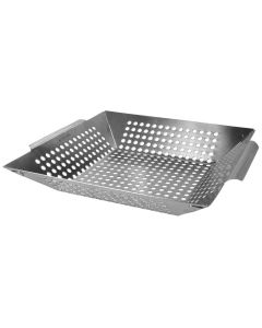 Navaris Grill Pan Stainless Steel Bowl (43680) Ανοξείδωτο Ταψί / Καλάθι Ψησίματος