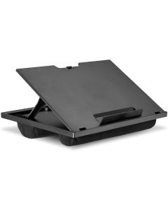 Navaris Laptop Stand with Cushion and 8 Adjustable Levels (54153.01) Ρυθμιζόμενη Βάση για Laptop - Black