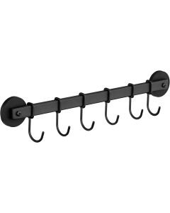 Navaris Magentic BBQ Hooks (55338.01) Μαγνητική Βάση για Εργαλεία με 6 Γάντζους - Black