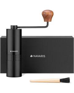 Navaris Manual Coffee Grinder (56108.01.01) Χειροκίνητος Μύλος Καφέ από Ανοξείδωτο Ατσάλι 