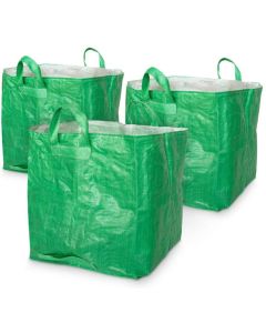 Navaris Reusable Garden Waste Bags 250L (Set of 3) (47153.03) Σακούλες Απορριμάτων για τον Κήπο - Green