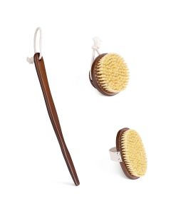 Navaris Set of 2 Body Brushes (58401.01) Σετ με 2 Αποσπώμενες Βούρτσες Σώματος