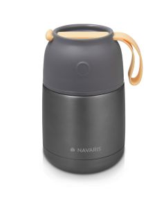 Navaris Vacuum Insulated Food Jar (47325.1.19) Θερμός για Φαγητό από Ανοξείδωτο Ατσάλι