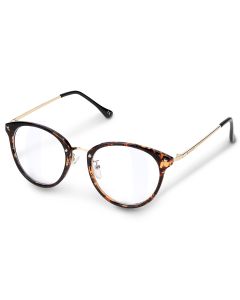 Navaris Vintage Retro Round Unisex Glasses (48516.05) Γυαλιά με φίλτρο Anti-Blue Light - Carey