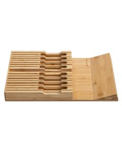 Navaris Wooden Chef Knife Holder for Drawer (54640.01) Ένθετο Συρταριού για Μαχαίρια Bamboo