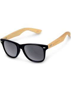 Navaris Wayfarer Unisex Sunglasses (40731.01.47) Ξύλινα Γυαλιά Ηλίου UV400 - Black