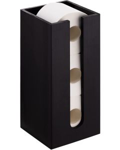 Navaris Wooden Toilet Paper Storage (54643.01.01) Βάση Αποθήκευσης για Χαρτί Τουαλέτας - Black