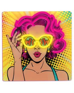 Forever Light Neon Art LED Power Woman FLA02 Φωτιστικό - Yellow / Purple - MT76050