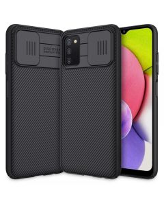 Nillkin CamShield Hard Case Σκληρή Θήκη με Κάλυμμα Κάμερας - Black (Samsung Galaxy A03s)