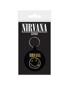 Nirvana (Smiley) Woven Keychain - Μπρελόκ