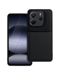 Forcell Noble PU Leather Rugged Armor Case Black (Xiaomi Redmi Note 14 4G)