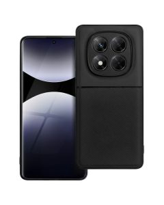 Forcell Noble PU Leather Rugged Armor Case Black (Xiaomi Redmi Note 14 Pro 4G)