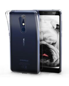 KWmobile TPU Clear Silicone Case Θήκη Σιλικόνης (45400.03) Διάφανη (Nokia 5.1 2018)