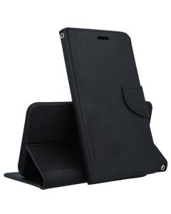 Tel1 Fancy Diary Θήκη Πορτοφόλι με δυνατότητα Stand Black (Nokia 8 Sirocco)