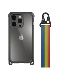 SwitchEasy Odyssey+ Rugged Utility Protective Case with Lanyard (MPH61P010LR22) Rainbow (iPhone 14 Pro)