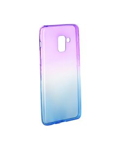 Forcell Soft TPU Ombre - Purple / Blue (Samsung Galaxy A8 Plus 2018)