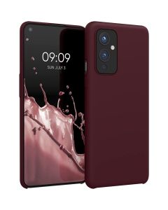 KWmobile Flexible Rubber Case Θήκη Σιλικόνης (54415.190) Tawny Red (OnePlus 9)