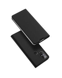 DUX DUCIS SkinPro Wallet Case Θήκη Πορτοφόλι με Stand - Black (OnePlus Nord N10 5G)