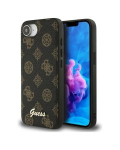Guess GUHMPSE4PGPYSK Peony Script MagSafe Series Hard Case Σκληρή Θήκη Black (iPhone 16e / 17e) - MT83864