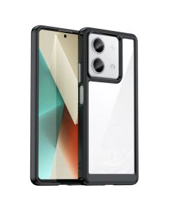 Outer Space Hybrid Case with Gel Frame Black (Xiaomi Redmi Note 13 5G)