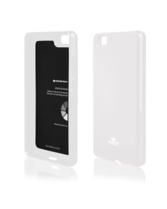 Mercury Jelly Slim Fit Case Θήκη Gel Λευκό (Huawei P8 Lite 2017 / P9 lite 2017 / Honor 8 Lite)